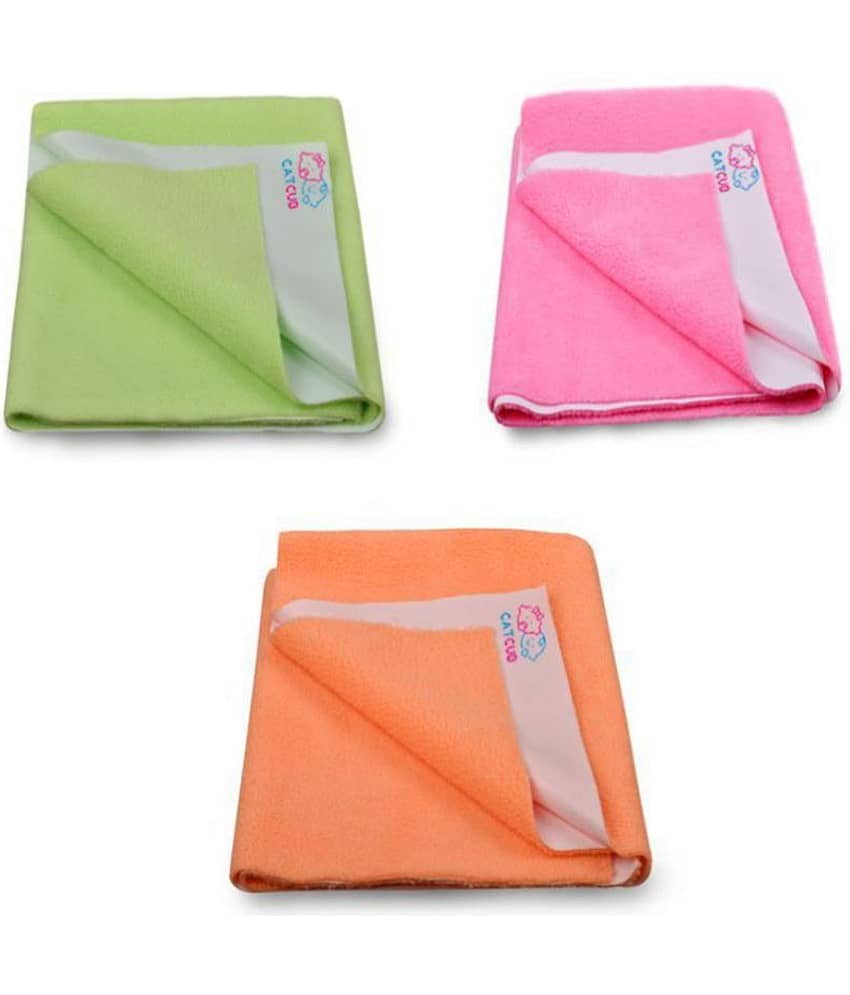 CATCUB Multi-Colour Laminated Waterproof Sheet ( 70 cm × 50 cm - 3 pcs )