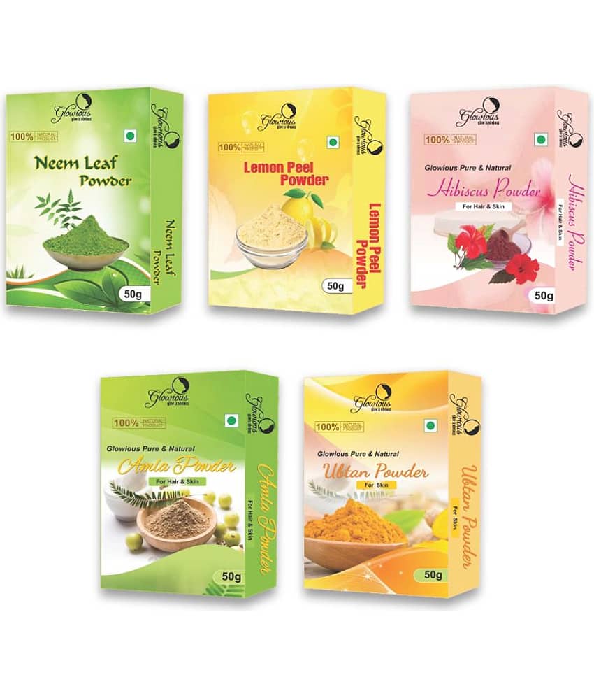 glowious - Skin Toning Face Pack for Normal Skin ( Pack of 5 )