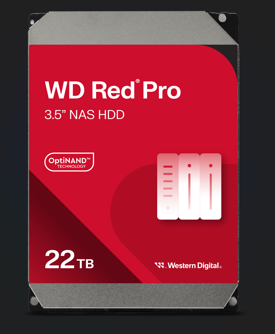 WESTERN DIGITAL 22TB SATA III 512MB RED Pro NAS HDD (WESTERN DIGITAL221KFGX)