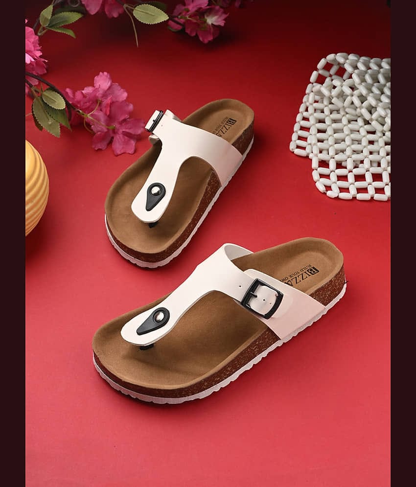 BIZZARO White Women's Flats