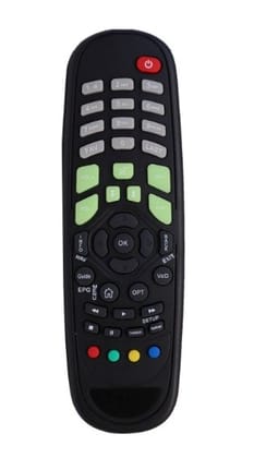 Set Top Box Remote No. STB 03, Compatible with Den Set Top Box Remote Control-Old Remote Functions Must Be Exactly Same (Color Multicolor)