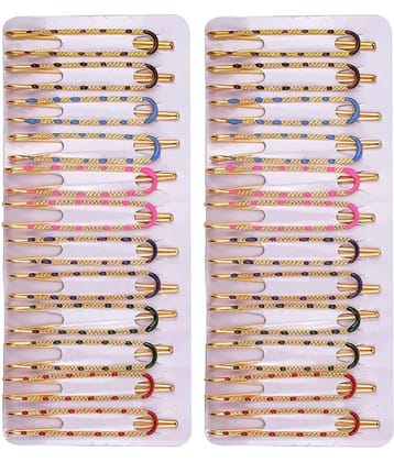 Renu Creation Lavender Body Piercing ( Pack of 6 )