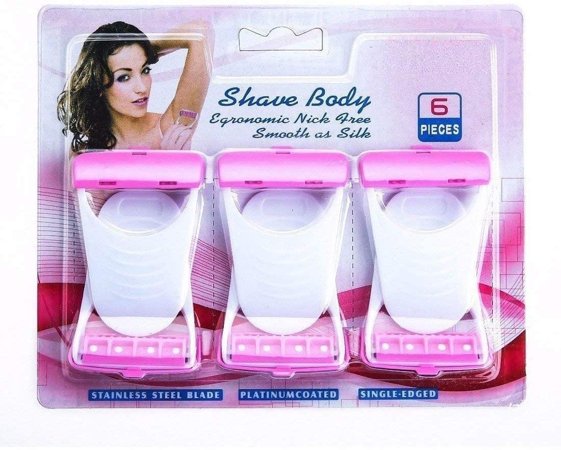 Elecsera 6 in 1 shave body blades (Pack of 6)