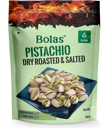 Bolas Salted and Dry Roasted Pistachios (1 x 200 g)