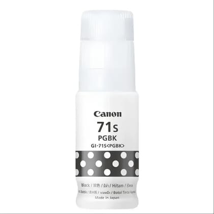 Canon INK BOTTLE GI-71S PGBK BLACK Canon INK BOTTLE GI-71S PGBK BLACK
