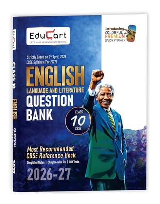 EDUCART CBSE QUESTION BANK ENGLISH LANGUAGE AND LITERATURE CLASS 10 FOR 2027 EXAMS || CONCET CLEAR ||