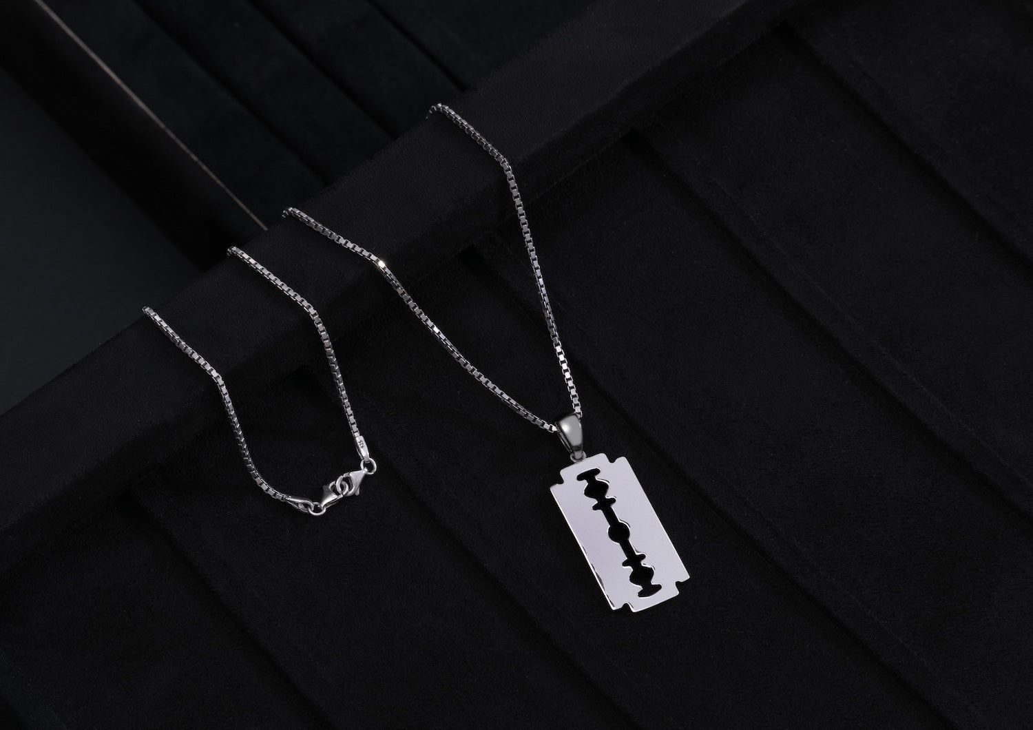 Razor Blade Pendant
