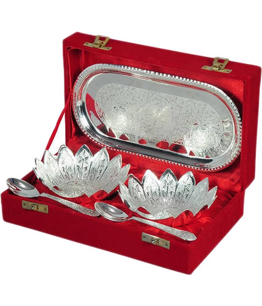 Arsalan Silverplated Gold/Silver Plated Gift Item - Pack of 5