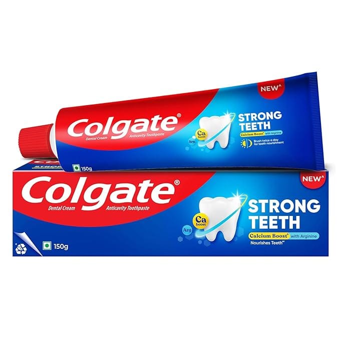 Colgate Strong Teeth Anticavity Toothpaste 150 GRAM