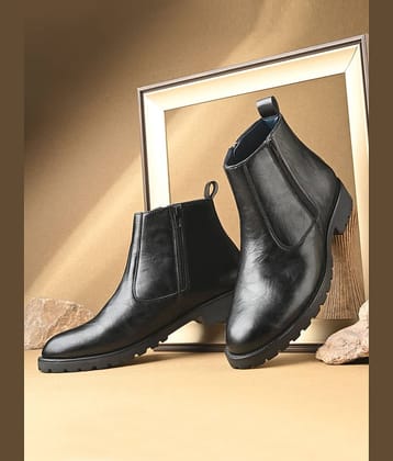 Bucik Black Men's Chelsea Boots