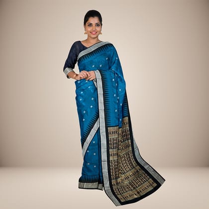 Mini Buti Bomkai Silk Saree Mini Buti Bomkai Silk Saree