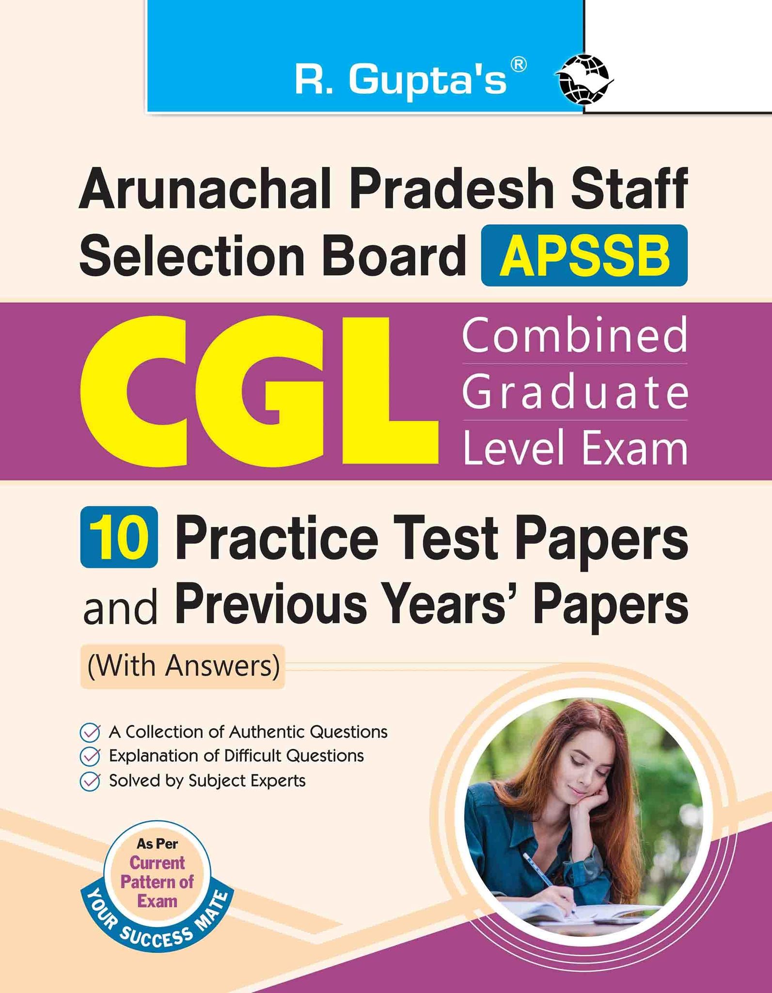 APSSB: Combined Graduate Level (CGL) Exam - 10 Practice Test Papers & Previous Years' Papers (With Answers) [Paperback] [Oct 29, 2025] RPH Editorial Board