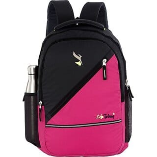 Bags For Men  Women  School Backpack For Boys and Girls 35 L Backpack (Pink)