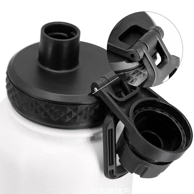 MERISHOPP Sports Water Bottle Replacement Lid for Wide Mouth Vacuum Bottle Model 4