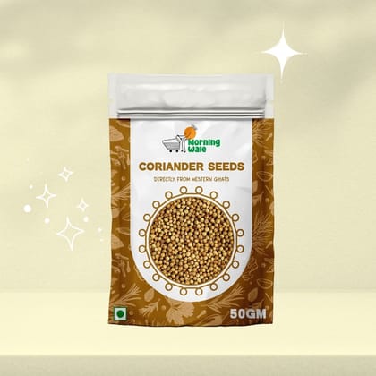 Morning Wale Coriander Seeds (90g) | Whole Sabut Dhaniya | For Tadka, Roasting & Grinding