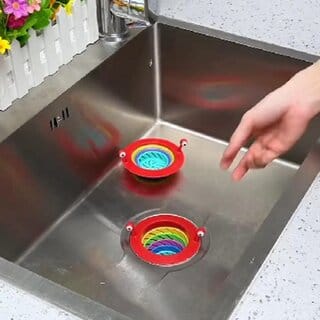 Kitchen Sink Strainer Cartoon Drain Food Catcher Filter for Bathroom Kitchen Bath Other Bathroom Items Other Bathr
