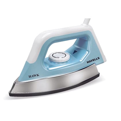 Havells Hawk 1100W Heavy Weight Dry Iron Havells Hawk 1100W Heavy Weight Dry Iron - Blue