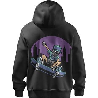 BULL CLOTHING Mens Shredder Skateboarder Printed Hoodie Casual Pullover Sweatshirt for Boys BULL CLOTHING Mens Shredder Skateboarder Printed Hoodie Casual Pullover Sweatshirt for Boys