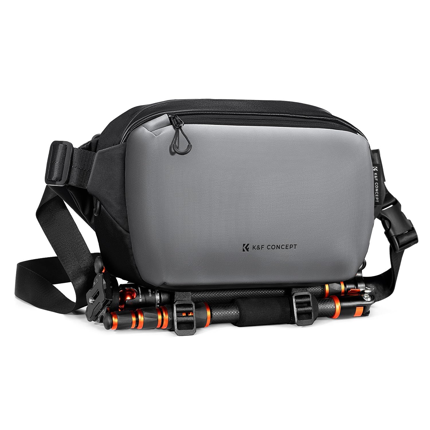 K&F Concept 2 in 1 Sling Bag & Multifunction Photography Crossbody Camera DSLR Backpack Portable Bag 01-Available Black / M
