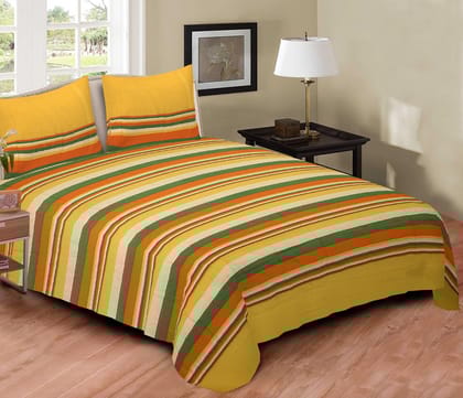 DOUBLE BEDSHEET PURE COTTON  HANDLOOM MADE