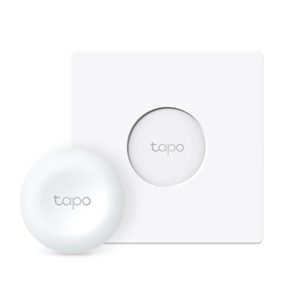 TP-Link Tapo S200D Smart Remote Dimmer Switch, Multiple Ways Control, Real-Time Notifications, No Wire Required, Battery Included, Tapo Hub Required Sold Separately, Easy Setup And Use, 3 Volts