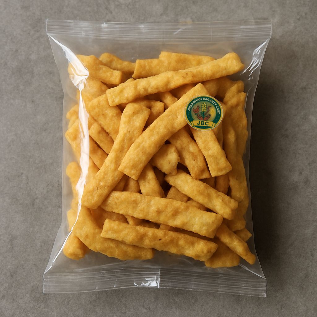 Jibardhan Bagarty Cart's fafda - traditional indian snack