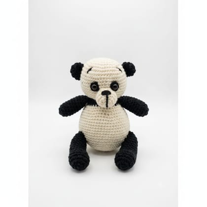 Handcrafted Crochet Panda Soft Toy