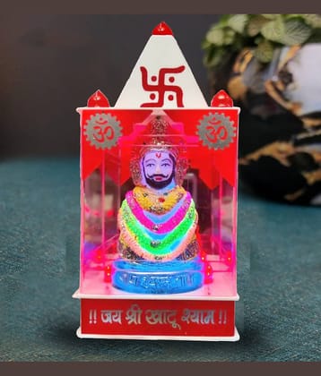 Awesome Craft Acrylic Khatu Shyam Idol ( 10 cm )