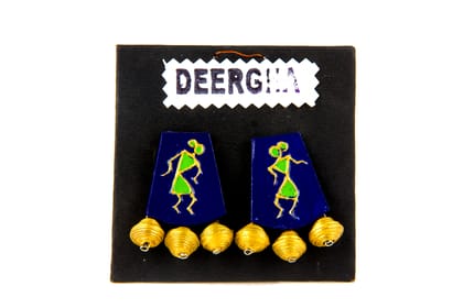 Warli Painting Earrings Warli Painting Earrings