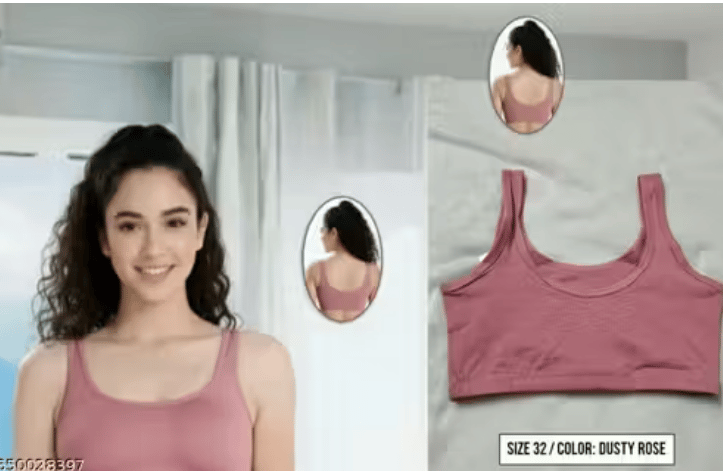 Women's Comfortable Crop Top Bra