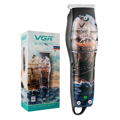 VGR V-953 Professional T-Blade Hair Trimmer for Men, 120 min Runtime with 3 Cutting Guide Combs (Multicolor) VGR V-953 Professional T-Blade Hair Trimmer for Men, 120 min Runtime with 3 Cutting Guide Combs (Multicolor) - Multicolour