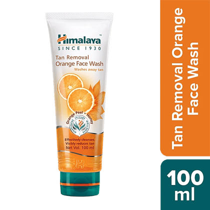 Himalaya Tan Removal Orange Face Wash, 100 Ml Himalaya Tan Removal Orange Face Wash, 100 Ml