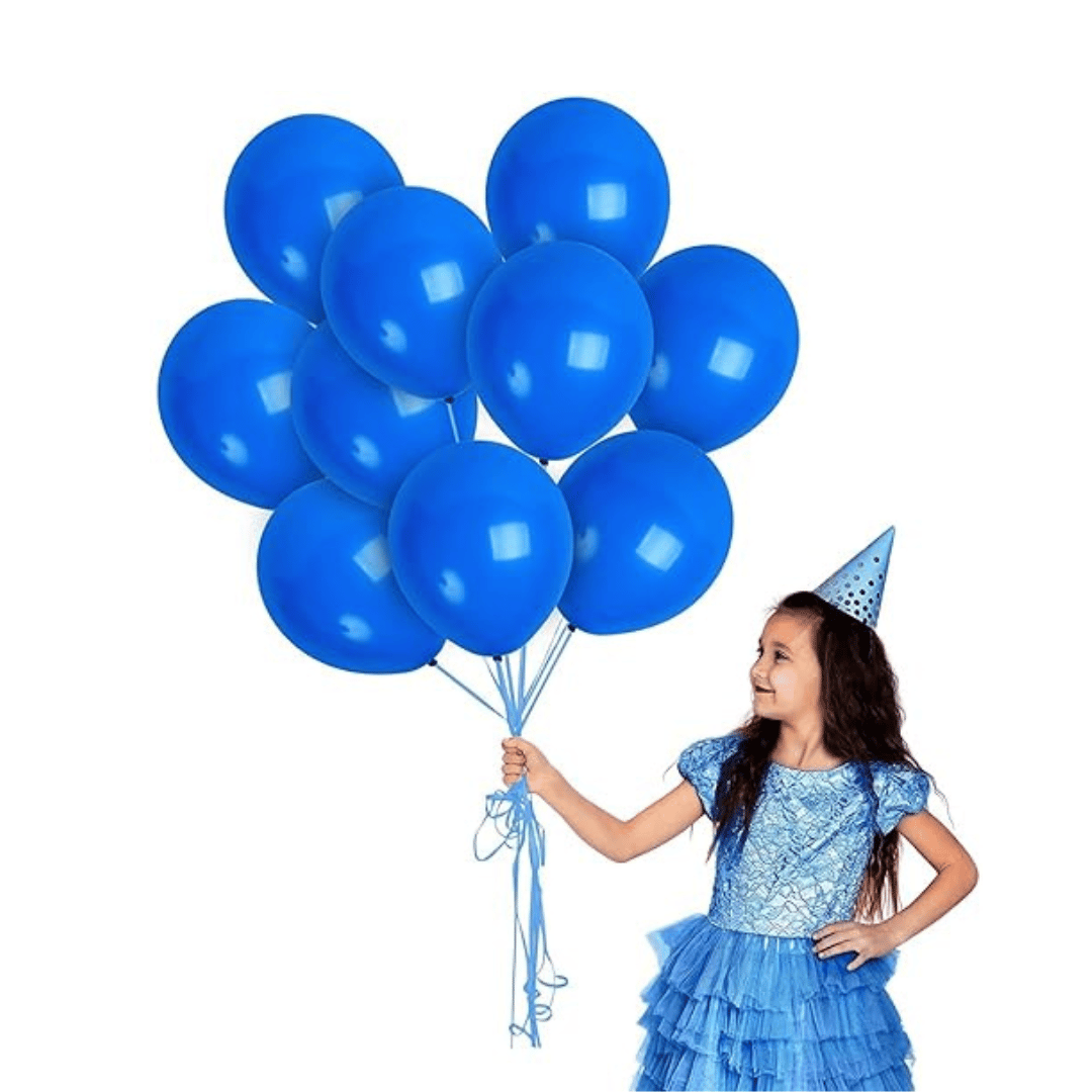 Light Blue Latex Balloons 10" - 50PC