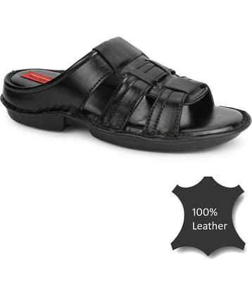Fashion Victim Black Flip Flops
