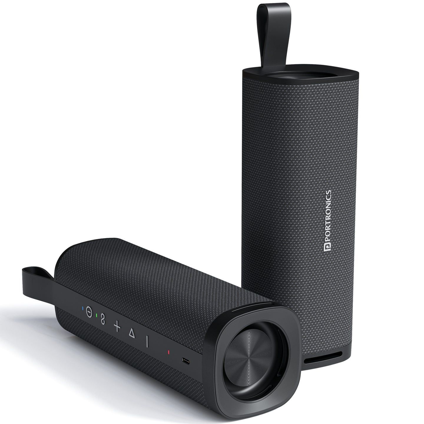 Portronics Fynix Dual Passive Radiator, Upto 6 Hours Playtime, Bluetooth 5.3V, Handsfree Calling