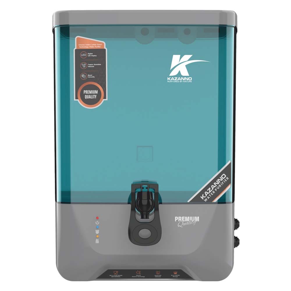 Kazanno Alkaline Water Purifier | GREY Colour  9 Litres