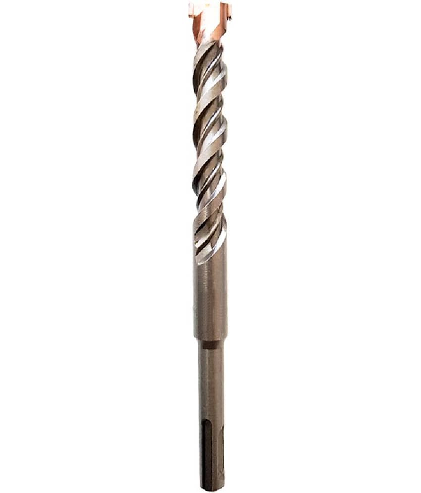 S4 Steel (16 x 160mm) Cross Tip Plus Hammer Drill Bit (Silver)