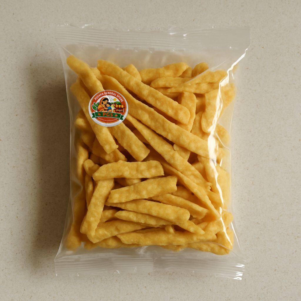 Pushpa General Store's fafda - crispy indian snack
