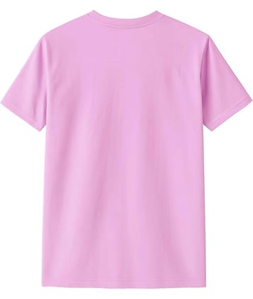 Lavender Cotton Crew Neck T-Shirt