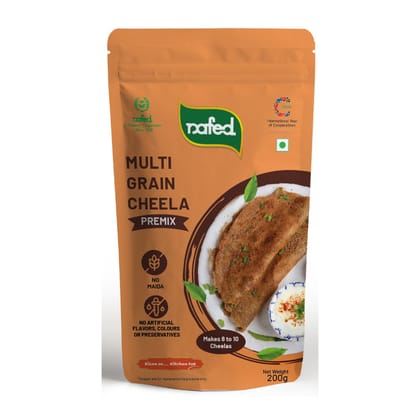 NAFED Multigrain Cheela Premix – 200 g NAFED Multigrain Cheela Premix – 200 g