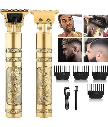 UBON T9 Gold Cordless,Corded Beard Trimmer With 120 minutes Runtime