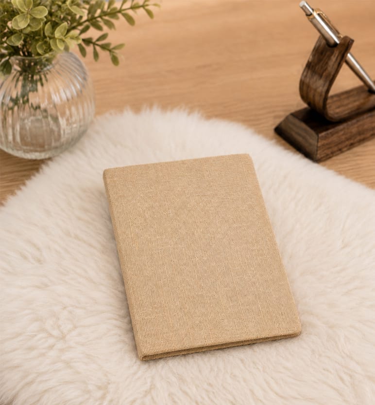 Handcrafted Jute-Juko Medium Size Diary