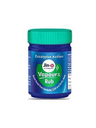 Jinx Vapour Cold Rub - Natural Relief for Congestion and Cold Symptoms