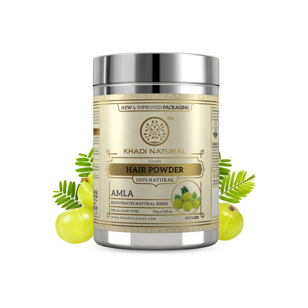 Khadi Natural Organic Amla Hair Color Powder - 150gm