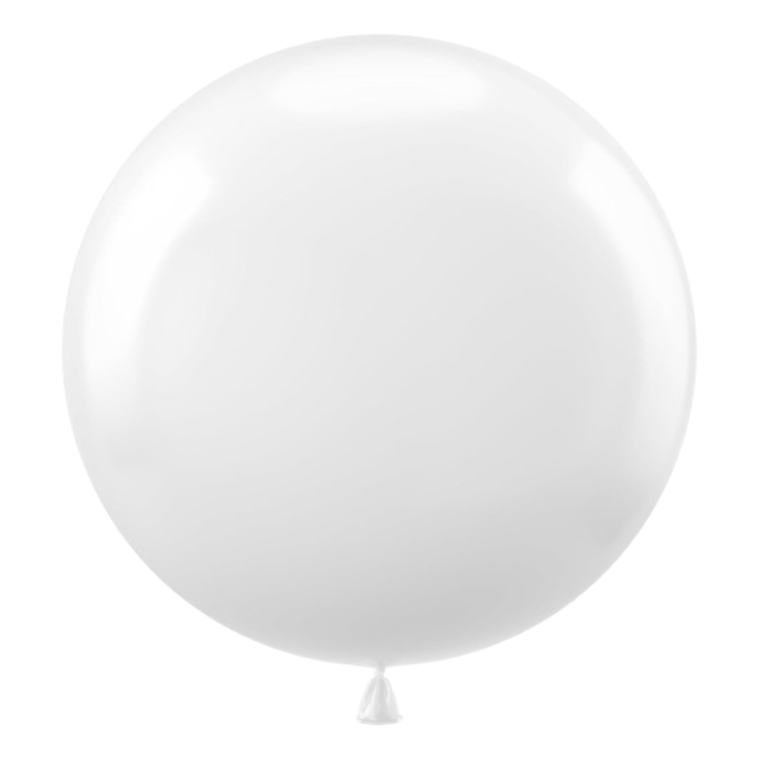 36" White Bladder Balloon - 1PC