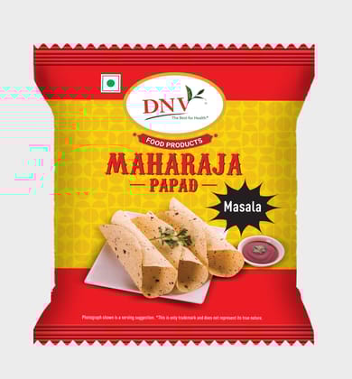 DNV Foods Maharaja Masala Papad, 180 gm
