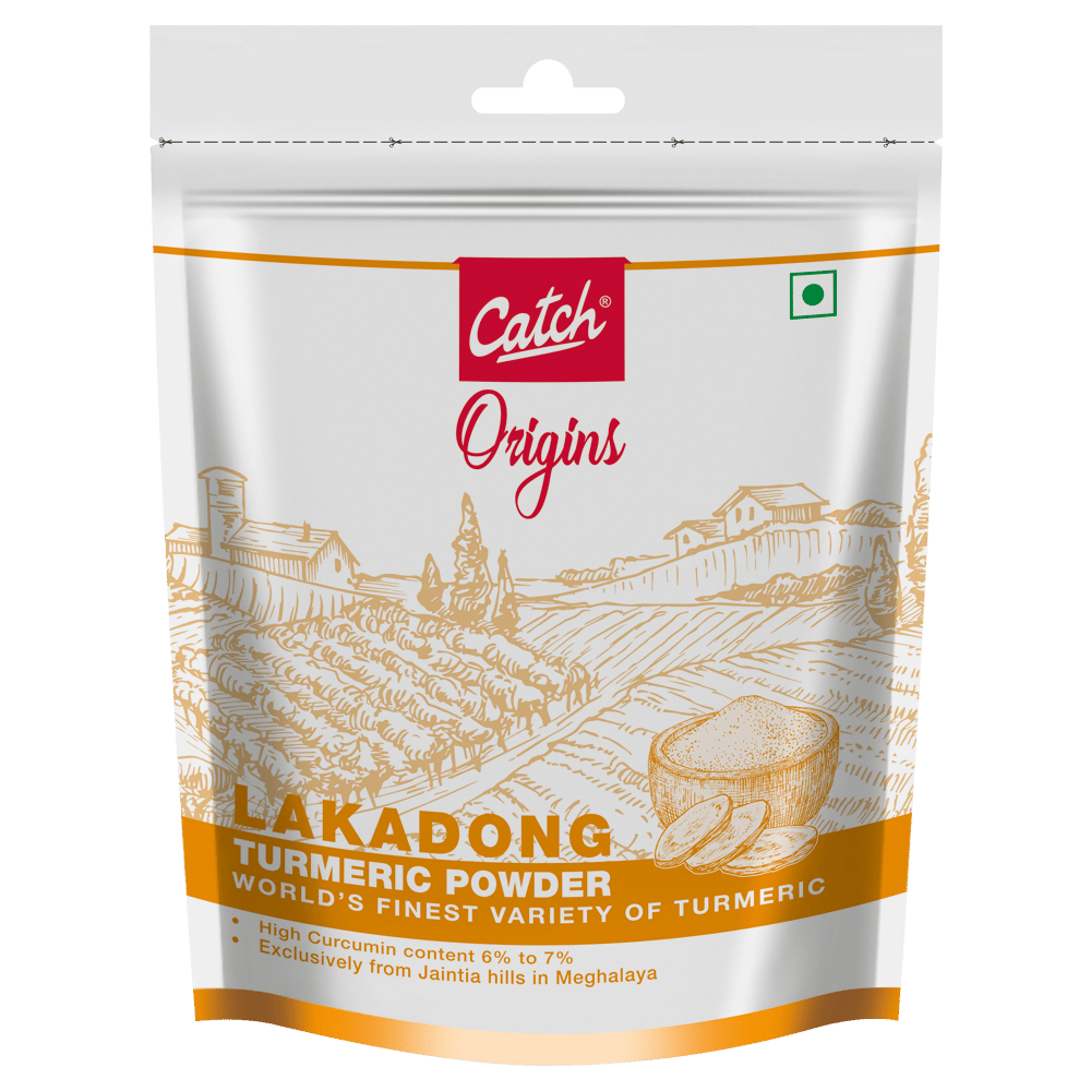 Catch Straight Pouch || Lakadong Turmeric Powder || 100 Grams