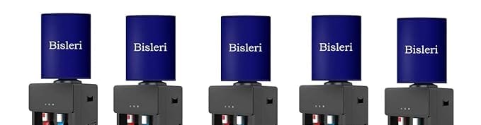 WHNOATOC Water Dispenser Cover Compatible with All Brand Water Bottle 20 L Bottle Cover Jar (Blue) Pack of 5