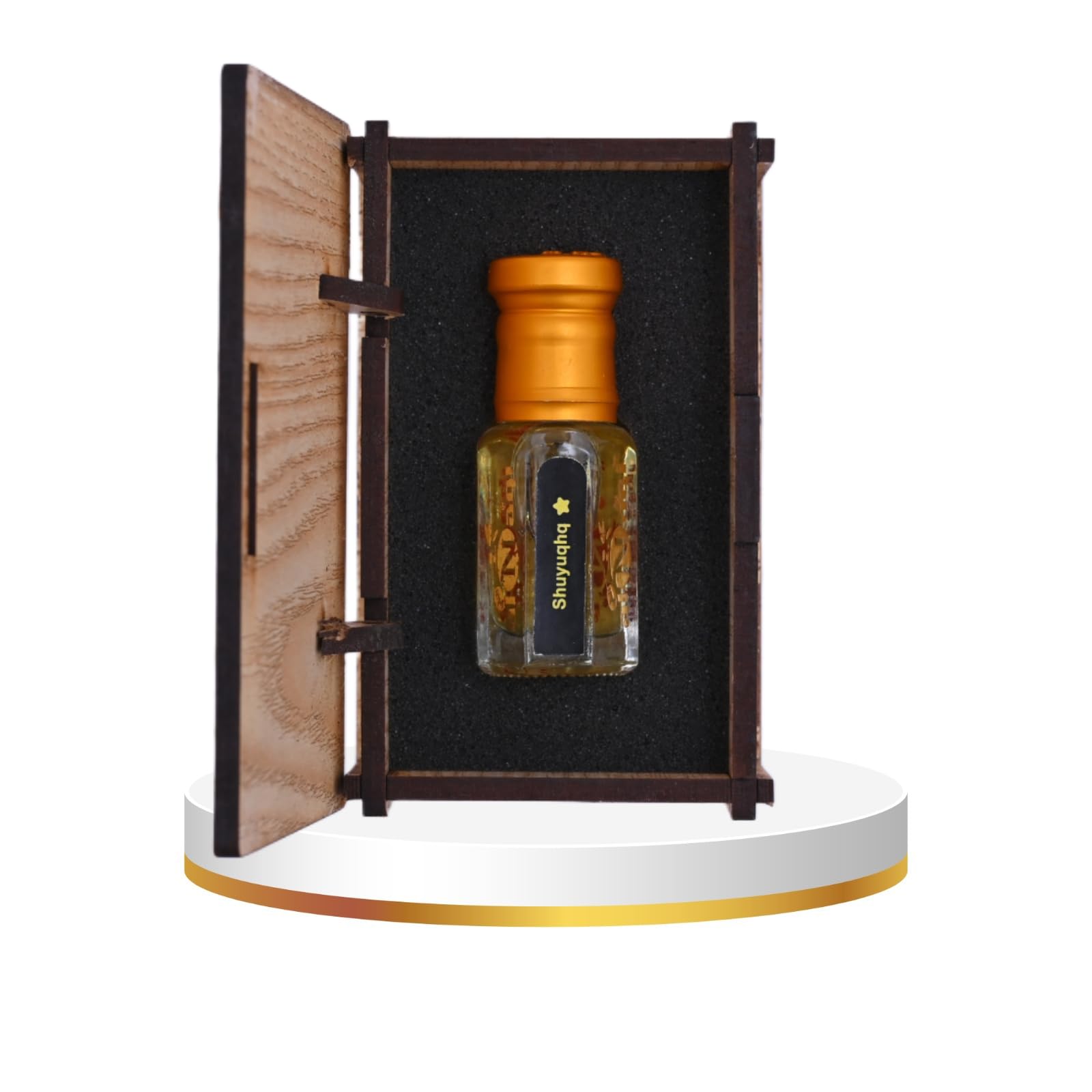 Alnaqi Fragrances Shuyuqqh Attar| Perfume Oil – Alcohol-Free Long-Lasting Roll-On | Bergamot, Saffron Rose, Oud Wood, Amber Vanilla | Unisex Luxury Attar