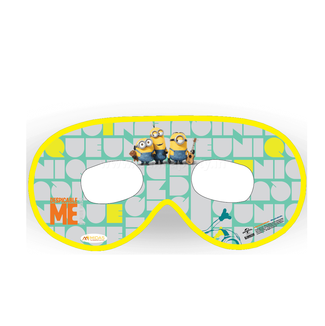 Wanna Party Mininons Eye Mask - 10PC